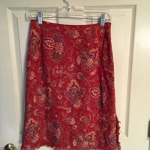 Paisley skirt